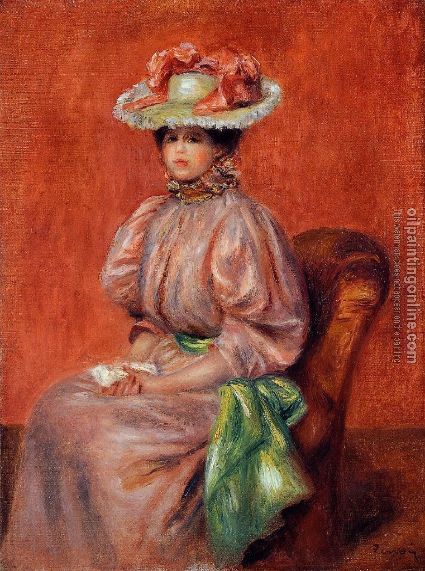Renoir, Pierre Auguste - Seated Woman
